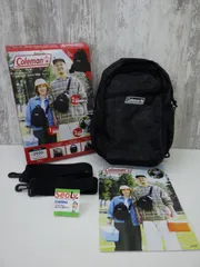 コールマン Coleman バッグ ボディバッグ BRAND BOOK #07 WALKER 3WAY BAG BOOK BLACK 宝島社ブランドムック 美品