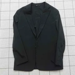 ◇ Θ ユニクロ UNIQLO × セオリー Theory テーラードジャケット ブラック系 メンズ S E  【1512020007291】