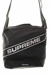 シュプリーム SUPREME 23AW SHOULDER BAG BLACK ロゴ ショルダー バッグ ナイロン ブラック 【ブランド古着ベクトル】【中古】☆AA★▲ 251218