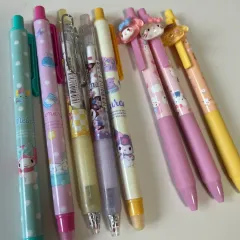 サンリオ ボールペン まとめ ハローキティ クロミ シナモロール ポムポムプリン マイメロディ 古典
