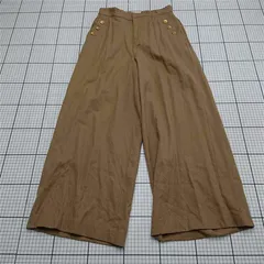 ◇ Θ ユナイテッドアローズ グリーンレーベルリラクシング ワイドパンツ ベージュ系 38 レディース E  【1512020007819】
