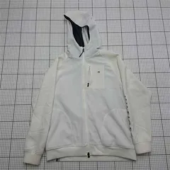 ◇ Θ トミー・ヒルフィガー TOMMY HILFIGER ゴルフパーカー THMA986 ホワイト系 メンズ XL E  【1512020010291】