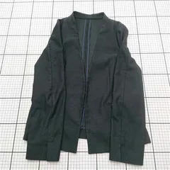 ◇ Θ ユナイテッドアローズ グリーンレーベルリラクシング ノーカラージャケット 38 ブラック系 レディース E  【1512020010802】