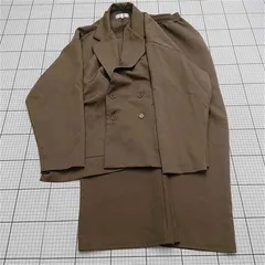 ◇ Θ アストロノミー ASTRONOMY セットアップ ダブルジャケット＆ワイドパンツ Lサイズ メンズ E  【1512020011267】