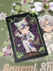 鬼滅の刃 ハロウィーン はがき しなずがわ 不死川 玄弥