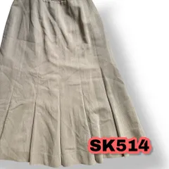 Leilian(レリアン) プリーススカート ベージュ系色 ７サイズ レディーススカート　管理SK514のサムネイル