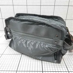 ◇ Θ イザック Y'SACCS ショルダーバッグ グレー系 ナイロン 男女兼用 E  【1512020011649】