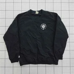 ◇ ⊇ ニューバランス new balance AMT35184 バスケットボールロゴ ナイロンジャケット ブラック系 メンズ E  【1512020012226】