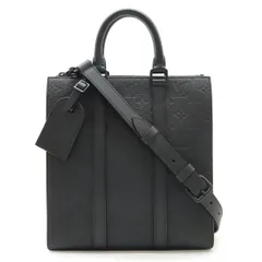 LOUIS VUITTON ルイ ヴィトン モノグラムトリヨン サックプラ クロス ハンドバッグ トートバッグ 2WAY ショルダーバッグ ノワール ブラック M59960