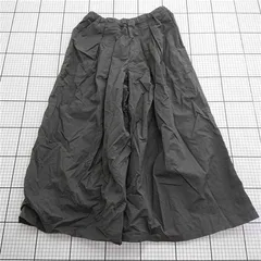 ◇ Θ アーバンリサーチ UR TECH ナイロンタッサーワイドパンツ グラファイト レディース E  【1512020016682】