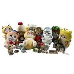 ★ mofusand モフサンド グッズ 27点 まとめ ぬいぐるみ 着ぐるみ マスコット キーホルダー 等 現状品 2.9kg