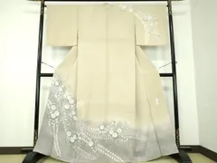 平和屋着物●訪問着　作家物　絞り　辻が花　暈し染め　三越扱い　正絹　逸品　未使用　DABA1967ps