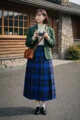 O'Neill of DUBLIN オニールオブダブリン キルトスカート old boley ブルー 91丈