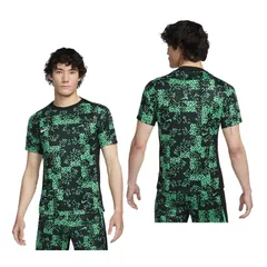 ナイキ NIKE アカデミー プロ プラクティスシャツ プラシャツ 半袖 24SU (FN2412-324)、324スタジアムグリーン