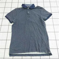 ◇ ⊂ トミー ヒルフィガー TOMMY HILFIGER スリムフィット ポロシャツ ネイビー系 メンズ M E  【1512020020481】
