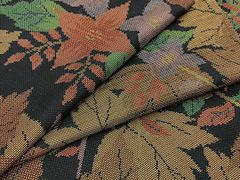 8125］本場大島紬 美品 9マルキ 泥染 ますいわ屋扱い 正絹 着物 袷 