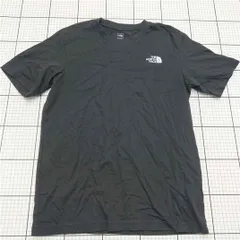 ◇ ⊂ ザノース・フェイス THE NORTH FACE ロゴTシャツ ブラック系 メンズ Mサイズ E  【1512020021570】