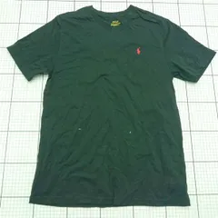 ◇ ⊂ ポロ ラルフローレン POLO RALPH LAUREN クルーネックTシャツ ブラック系 メンズ XL E  【1512020021556】