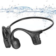 수영 이어폰 골전도 IP68 방수 귀를 막지 않는 오픈 이어 헤드폰 무선 이어폰 마이크 Bluetooth&MP3 모드 32GB 메모리 걸림돌 헤드폰 28g 경량 8시간 연속 재생 급속 충전 최…