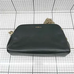 ◇ Θ フルラ FURLA チェーンショルダーバッグ ブラック系 レディース E  【1512020022188】