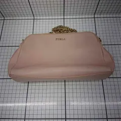 ◇ Θ フルラ FURLA チェーンショルダーバッグ ピンク系 レディース E  【1512020022157】