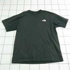 ◇ Θ ザ・ノース・フェイス THE NORTH FACE ロゴTシャツ ブラック系 メンズ XL E  【1512020021747】