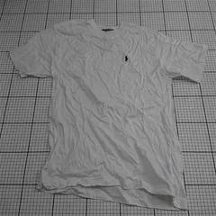 ◇ ⊂ ポロ ラルフローレン Polo Ralph Lauren クルーネックTシャツ ホワイト メンズ E  【1512020021709】