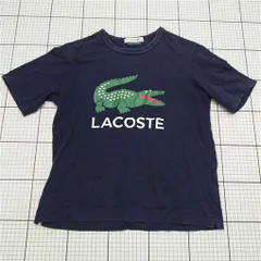 ◇ ⊂ ラコステ LACOSTE エクスクルーシブエディション Tシャツ ネイビー系 メンズ E  【1512020023079】