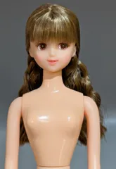 リトルファクトリー リカちゃんキャッスル おたのしみドール ミルフィーユ ハーフアップ 茶系ミックス