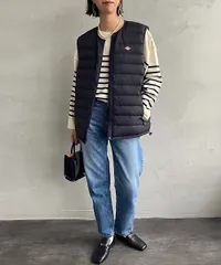 インナーダウンクルーネックベスト ダントン