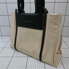 ◇ Θ チャールズ＆キース CHARLES & KEITH キャンバストートバッグ ブラック系 レディース E  【1512020028906】