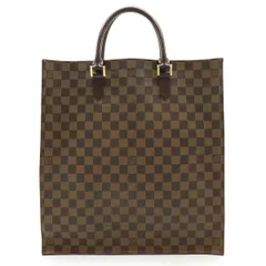 LOUIS VUITTON ルイ ヴィトン ダミエ サックプラ トートバッグ ショッピングバッグ ビジネスバッグ ハンドバッグ スクエア型 縦長 N51140