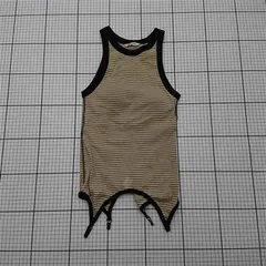 ◇ ⊂ トゥデイフル TODAYFUL 12410615 ボーダーキャミソール ベージュ系 レディース E  【1512020033054】