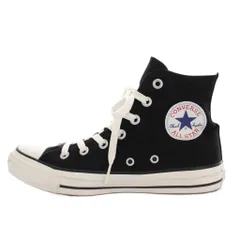 コンバース CONVERSE チャックテイラー ALL STAR LOGOFLAPZIP HI オールスター ロゴフラップジップ HI スニーカー ハイカット シューズ US5 24cm 黒 ブラック 1SC376 /YM ■BM