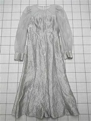 ◇ Θ ワンピース フレイアイディー FRAY I.D FWF0235505 ジャガードドレス 長袖 ライトベージュ系 レディース E  【1512020033238】