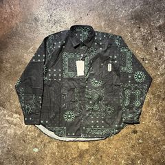 BEAMS SSZ 23ss PAISLEY SHIRT S ビームスエスエスズィー 2023ss ペイズリーシャツ 新品タグ付き