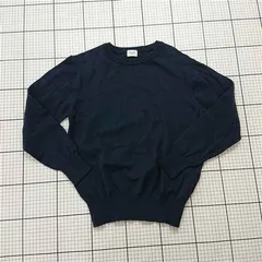 ◇ Θ アーバンリサーチドアーズ URBAN RESEARCH DOORS オーガニックコットンニット M ネイビー メンズ E  【1512100000693】