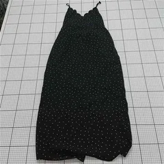 ◇ ⊂ ワンピース ナチュラルクチュール natural couture ドット柄キャミワンピース ブラック系 レディースF E  【1512100001300】