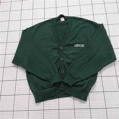 ◇ ⊇ アイディール IDEAL カーディガン グリーン系 Lサイズ メンズ E  【1512100003441】