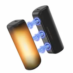 充電式カイロ【2025年冬最新傑作分離式電気カイロ秒速発熱】3階段温度調節磁気式USBかいろ10000mAh大容量急速充電長時間使用可能電気かいろUSB充電超軽量小型コンパクトハンドウォーマー…