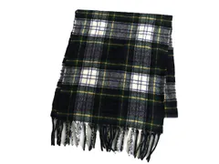 【お得なクーポン配布中!】 80's イギリス製 エルエルビーン マフラー メンズ レディース 古着 ヴィンテージ 旧タグ ラム ウール チェック フリンジ付き 防寒 ビジネス