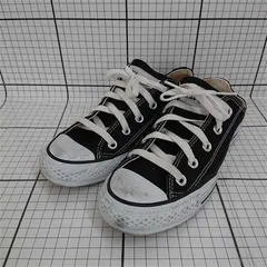 ◇ Θ コンバース CONVERSE オールスター ローカット ブラック系 23.0cm レディース E  【1512100012948】