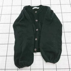 ◇ Θ マウジー MOUSSY ニットカーディガン ブラック系 レディース Fサイズ E  【1512190002416】