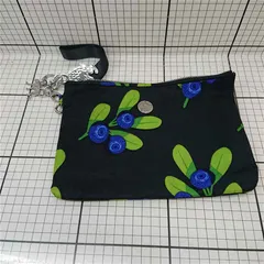 ◇ Θ キプリング Kipling 花柄ポーチ ブラック系 レディース E  【1512190002072】