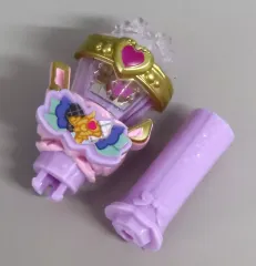 【中古】おもちゃ キラキラショータイムマイク(プリキュアステージリボン) 「キミとアイドルプリキュア♪ なりきりプリキュア3」