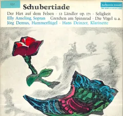 独LP エリー・アメリンク, イェルク・ シューベルティアーデ HMS30696 HARMONIA MUNDI /00260