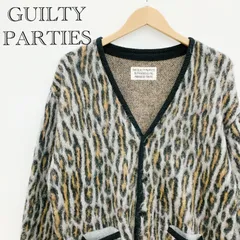 WACKO MARIA ワコマリア ニットカーディガン Mサイズ レオパード柄 ヒョウ柄 GUILTY PARTIES メンズ_247023
