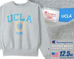 チャンピオン リバースウィーブ クルーネック スウェット Champion REVERSE WEAVE CREW NECK SWEAT SHIRT MADE IN USA UCLA 12.5oz. OXFORD GREY c5-w003 グレー