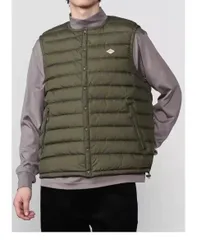 秋冬新作☆ DANTON ダントン 男女兼用 ダウンベスト グリーン