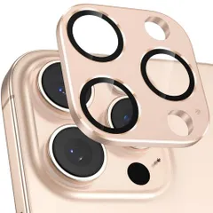 カメラフィルムiPhone16Pro/iPhone16ProMax用カメラ保護全面保護黒縁取りアイフォン16プロ/16プロマックスレンズカバー耐衝撃9H強化ガラスいphone16Pro/16プロmax専用カメラカバー